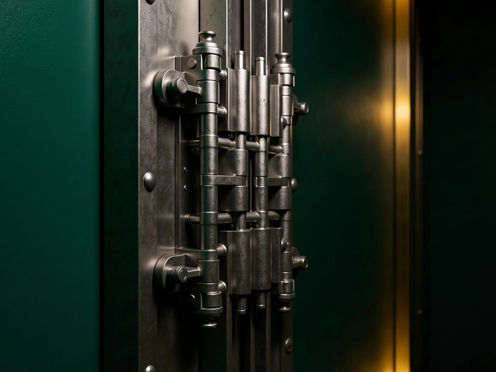 Representing bank security and data fortress